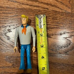 Scooby doo action figure Fred. Plastic jointed